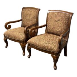 Kensington Hill Diana Armchairs, Pair. Original Price: $1,100