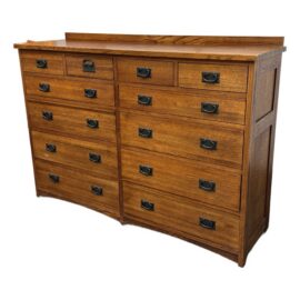 Kimball Home Mission Viejo Double Mule Chest, Model 71-321. Estimated Price: $2,600