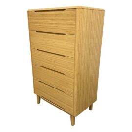 Greenington Currant Five-Drawer Bamboo High Chest. Original Price: $2,700