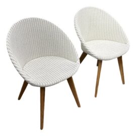 Vincent Sheppard Avril Dining Chairs, Pair. Original Price: $1,520