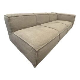Mauro Lipparini for Bonaldo Peanut B End Section Sofa. Original Price: $10,000