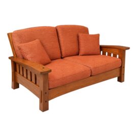 Berkeley Mills Arts & Crafts Loveseat. Original Price: $7,900