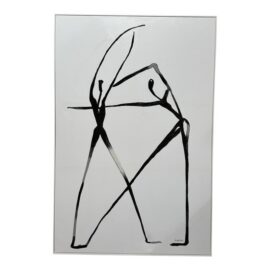 Occipital for Cb2 Humans Print, Framed. Original Price: $700