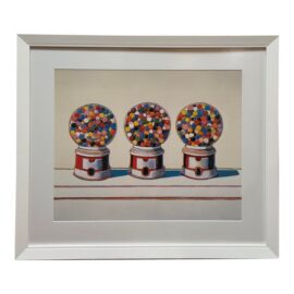 Wayne Thiebaud Three Machines Print, Framed