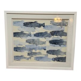 Wendover Art Group for Sunrise Home Coastal Wood Block II Artwork