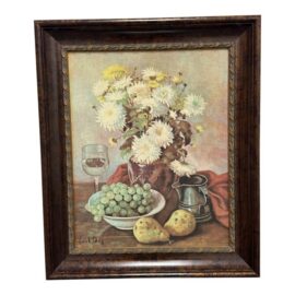 Henk Bos Still Life Art Print, Signed