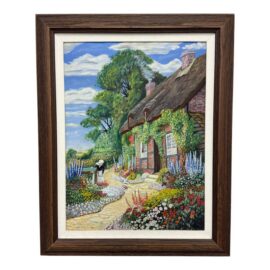 “Haven of Rest” Reproduction Acrylic Canvas on Board, Artist Unknown