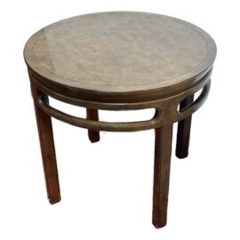 Michael Taylor for Baker Furniture Chinoiserie Side Table, 26 Inches