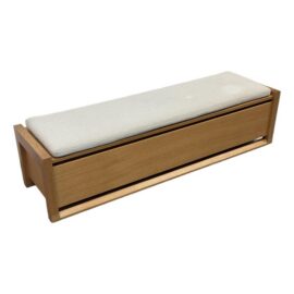 Sean Yoo for Design Within Reach Matera Storage Bench + Cushion, Large. Original Price: $2,720