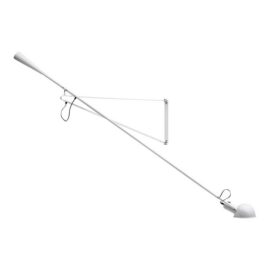 NEW Mid-Century Modern Paolo Rizzatto for Flos 265 White Wall Lamp. Original Price: $1,925