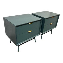 Blu Dot Dang Nightstands, Pair. Original Price: $1,600
