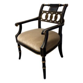 Maitland-Smith Regency Arm Chair. Original Price: $2,500