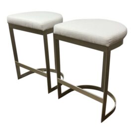 Uttermost Ivanna Counter Stools, Pair. Original Price: $1,100