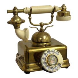 United States Telephone Company French-Style Rotary Telephone