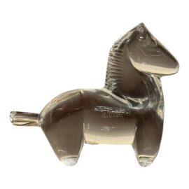 Baccarat Crystal Trojan Horse Figurine. Estimated Price: $500