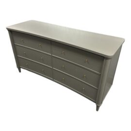 Arhaus Henley Wide Six-Drawer Dresser, Doma Verde. Original Price: $3,500