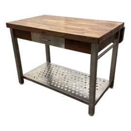 John Boos Cucina Americana Grande Butcher Block Prep Table. Original Price: $3,370