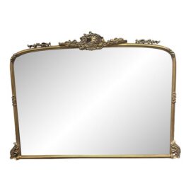Rococo Revival Gilt Framed Wall Mirror