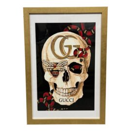 Studio One Gucci Skull II Framed Art Print. Original Price: $250