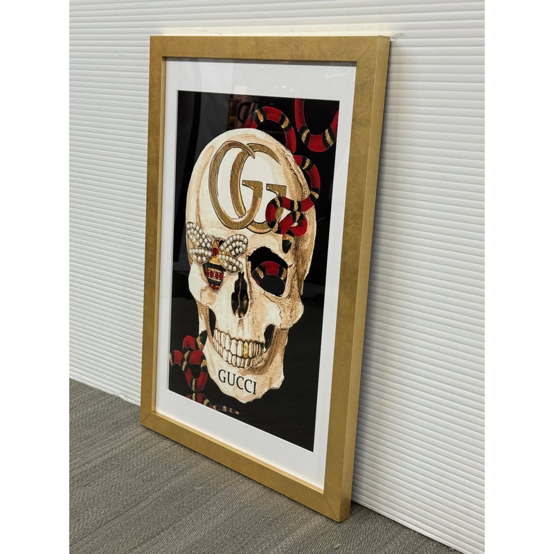 Studio One Gucci Skull II Framed Art Print. Original Price: $250