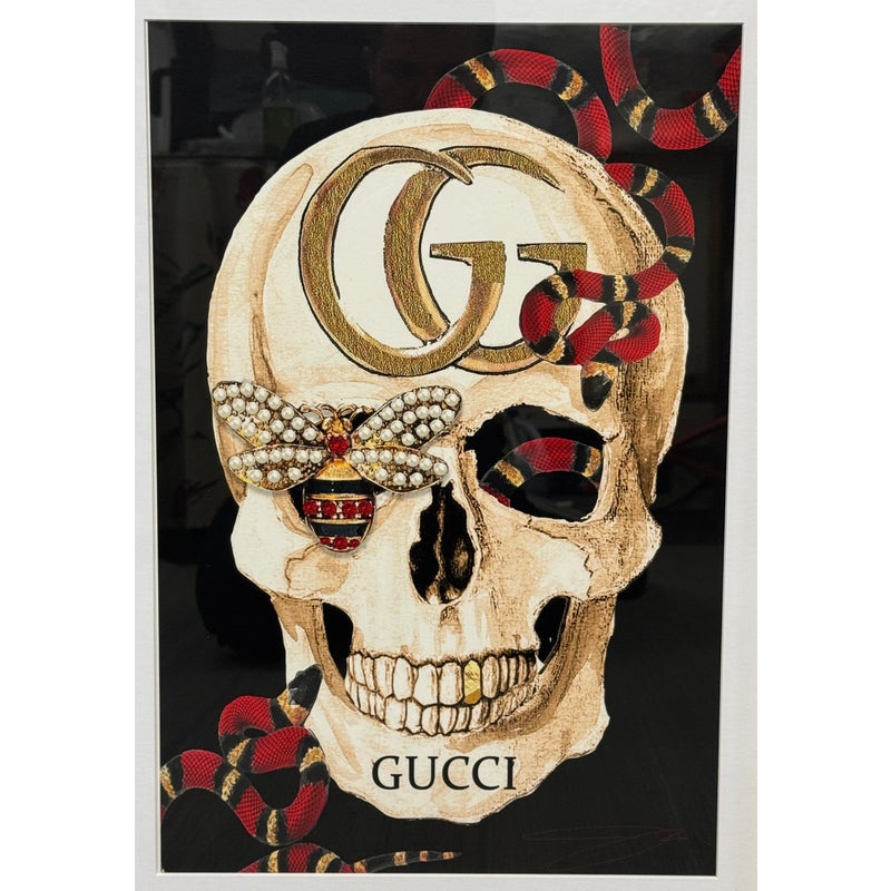 Studio One Gucci Skull II Framed Art Print. Original Price: $250