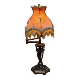Antique Swing Arm Table Lamp
