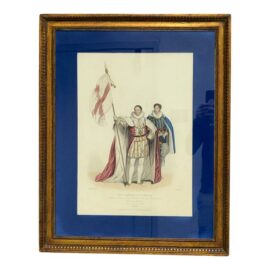 H. Meyer the Standard of St. George Coronation Engraving