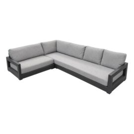 David Sutherland + John Hutton for Restoration Hardware Costa Aluminum Left-Arm L-Sectional, Outdoor. Original Price: $15,656