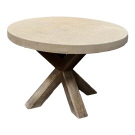 Pottery Barn Abbott Outdoor Table, 48 Inches. Original Price: $2,000