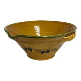 Nicoise Olive of Coursange for William Sonoma Large Salad Serving Bowl