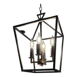 NEW Maxim Lighting Abode Four Light Small Chandelier. Original Price: $265