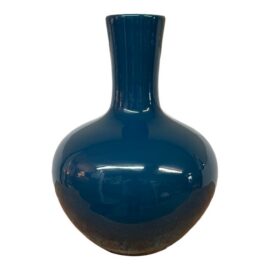 NEW Martino Interiors Globular Ceramic Bottle Vase. Original Price: $475