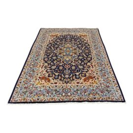 7 Ft X 11 Ft Traditional Persian Floral Medallion Area Rug