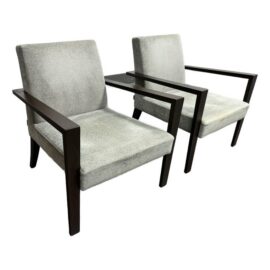 Didier Gomez for Ligne Roset French Line Armchairs, Pair. Estimate Price: $4,500