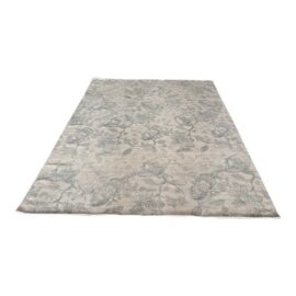 9ft × 11ft 10 in Pottery Barn Teague Printed Tufted Rug, Gray Multi. Original Price: $1,000