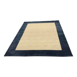 7ft11in × 10ft Pottery Barn Teen Classic Wool Border Area Rug. Original Price: $800