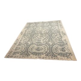 8ft 1 in × 11ft 11in Pottery Barn Bosworth Hand-Tufted Wool Area Rug. Original Price: $2,500
