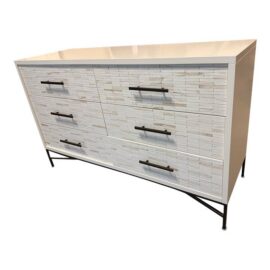 West Elm Wood Tiled Six-Drawer Dresser. Original Price: $1,750