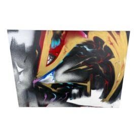 Original Graffiti "#107 Vapor"Abstract Painting. Original Price: $2,000