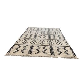 9ft 2in X 12ft 3in Four Hands Coulter Graphic Wool Area Rug. Estimate Price: $2,000
