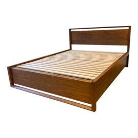 Queen Size Sean Yoo for Design Within Reach Matera Storage Bed Frame. Original Price: $8,300