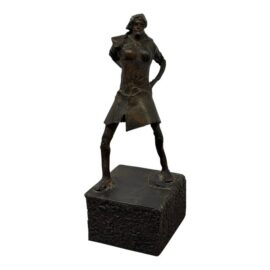 Bronze Female Figural Sculpture