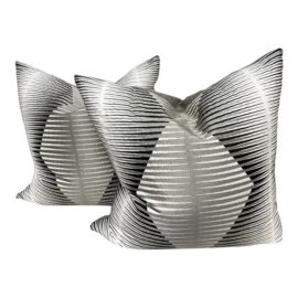 Eastern Accents Zac Decorative Pillows, Pair. Original Price: $580