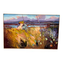 Matt Tasley Landscape Oil Painting, Signed