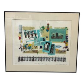 Sherana Harriette Francis Heritage Lines Lithograph, Signed