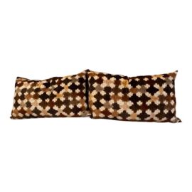 NEW Iosis for Yves Delorme Florentine Grenade Lumbar Pillows, Pair