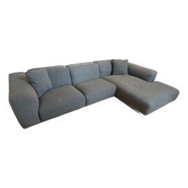 Matthew Hilton for Design Within Reach Kelston Right Chaise Sectional Sofa. Original Price: $18,000
