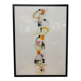 Isabel Wyatt Citrus Totem Original Painting, Signed