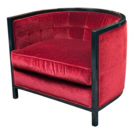 Laura Kirar by Baker Furniture Archetype Tub Chair. Estimated Price: $6,000
