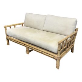 Vivai Del Sud for Wicker Works Italian Bamboo Sofa. Original Price: $8,000